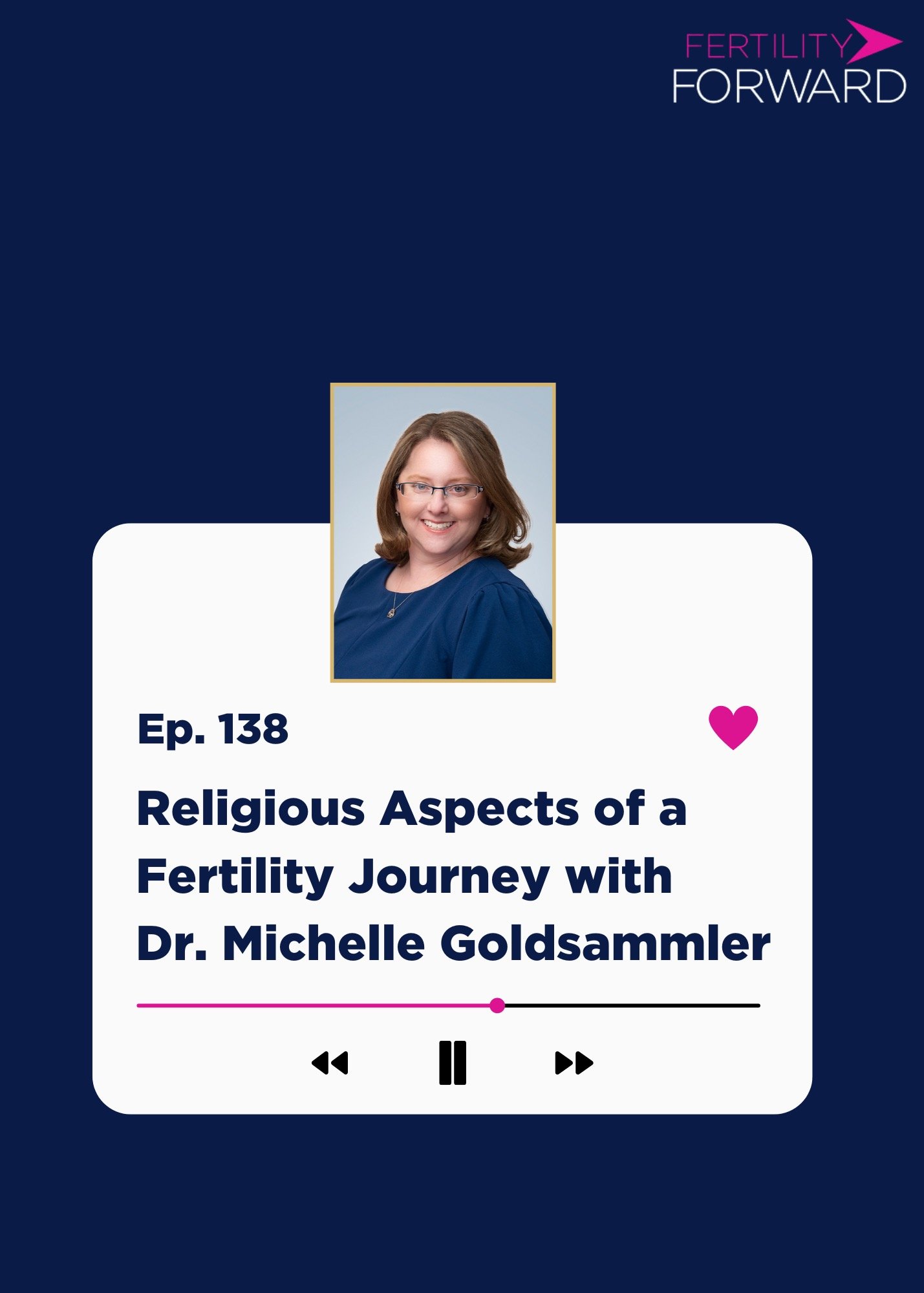 Ep 138: Religious Aspects of a Fertility Journey with Dr. Michelle Goldsammler